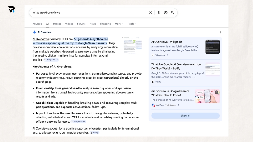 what are AI overviews